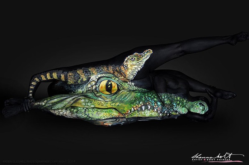 Karya Masterpiece body painting