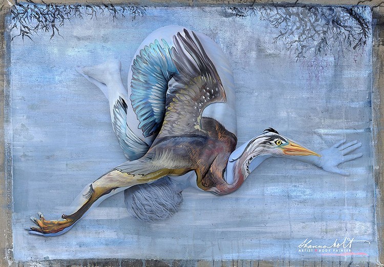 Karya Masterpiece body painting