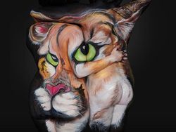 Wow! Karya Masterpiece Body Painting yang Bikin Mata Melongo