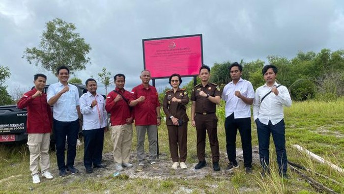Kejagung Eksekusi Aset Lahan 1,99 Hektare Milik Heru Hidayat di Belitung