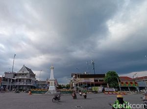 Cuaca Jogja Hari Ini: Seluruh Wilayah Berawan Tebal