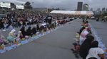 Momen Kebersamaan Warga Ethiopia Buka Puasa Bareng di Alun-alun