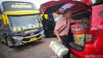 Mudik Lebih Awal di Terminal Pondok Pinang Mulai Terasa