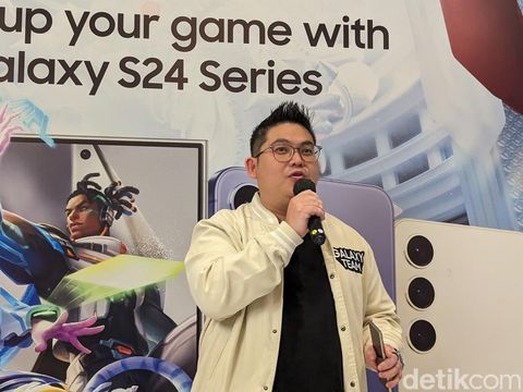 MX Product Marketing Senior Manager Samsung Electronics Indonesia Verry Octavianus