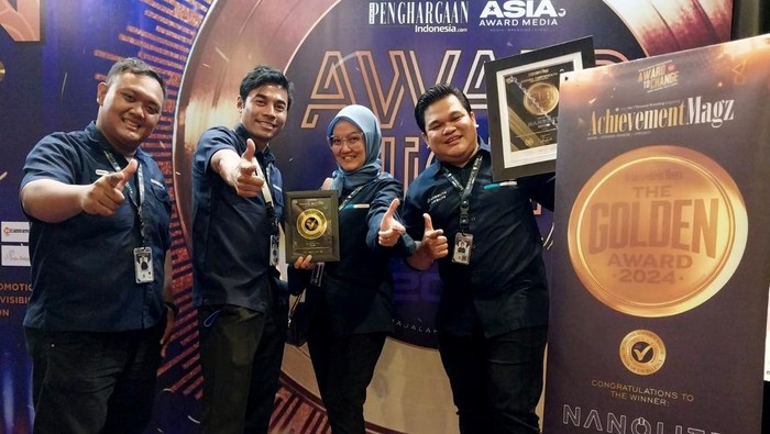 Nanolite kembali meraih penghargaan bergengsi dari Indonesia Achievement Magazine.