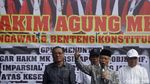 Potret Fachrul Razi-Din Syamsuddin Ikut Demo Sengketa Pilpres di Patung Kuda