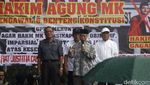 Potret Fachrul Razi-Din Syamsuddin Ikut Demo Sengketa Pilpres di Patung Kuda