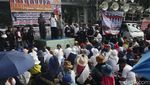 Potret Fachrul Razi-Din Syamsuddin Ikut Demo Sengketa Pilpres di Patung Kuda