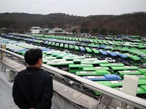 Protes soal Gaji, Sopir Bus di Seoul Mogok Kerja