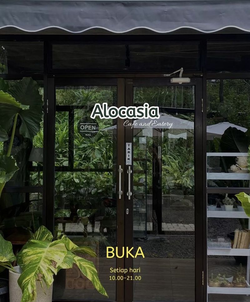 Tempat bukber di Jember: Alocasia Cafe and Eatery.