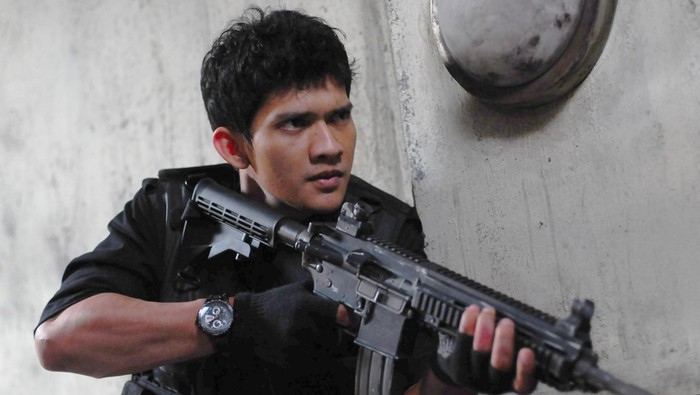 Cuplikan adegan dalam film The Raid.