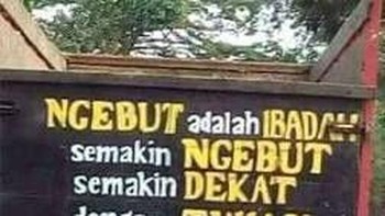Nggak gitu konsepnya, Bambang. Foto:X/langkahbaru