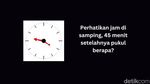 Waktu Berbuka Masih Lama, Ayo Tes Otak Dulu pakai Jam Analog