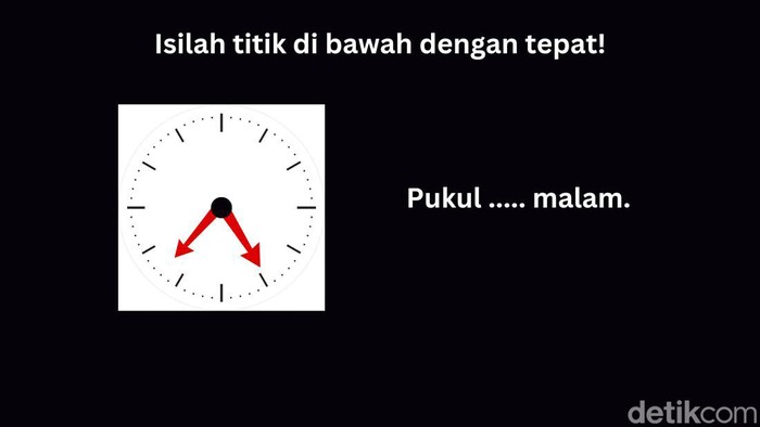 Waktu Berbuka Masih Lama, Ayo Tes Otak Dulu pakai Jam Analog