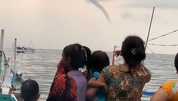 waterspout di Situbondo
