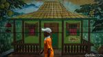 Cantiknya Mural di Bantaran Kali Grogol Kebayoran Lama
