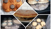 Berkali-kali gagal buat kue di rumah, tak mematahkan semangat netizen yang satu ini. Foto: Pool/Site