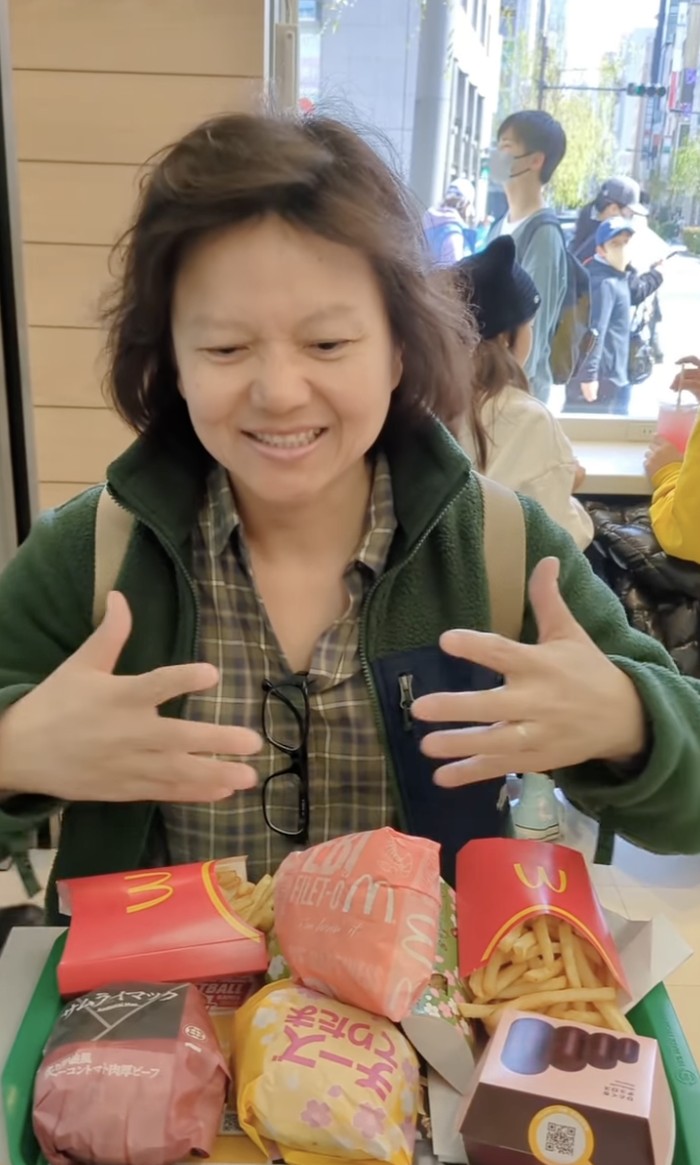 Grace Tahir Cicip McD di Jepang hingga Ngaku Doyan Tempe Grace Tahir Cicip McD di Jepang hingga Ngaku Doyan Tempe