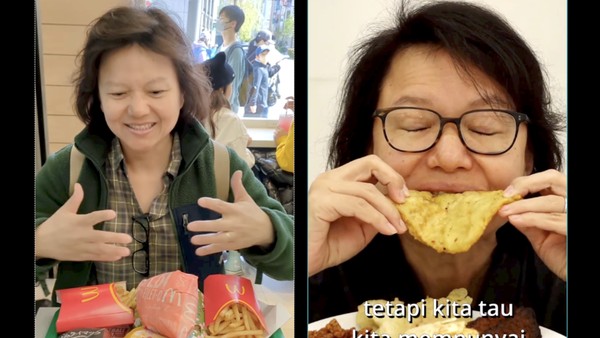 Grace Tahir Cicip McD di Jepang hingga Ngaku Doyan Tempe