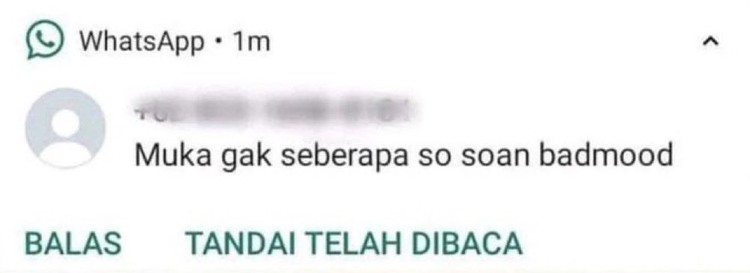 Chat random berikut ini bikin nyengir. Buat yang lagi makan menikmati buka puasa, awas keselek.