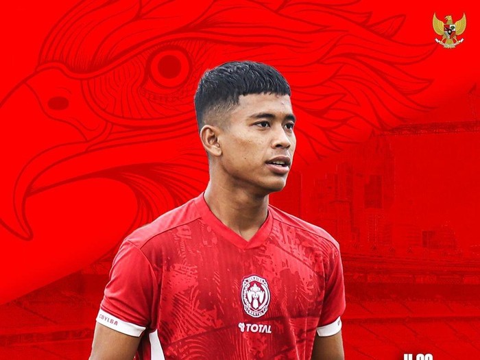 Pemain Persiba Bantul Development, Amril Amin Rao dipanggil pemusatan latihan Timnas U-20. Foto diunggah pada Jumat (29/3/2024).