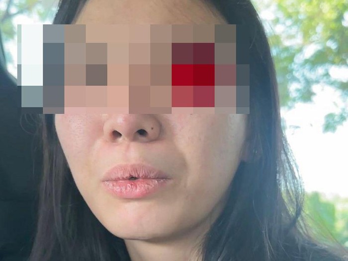 Pengasuh yang diduga menganiaya anak selebgram di Malang.