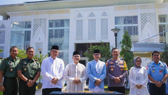 Peresmian Masjid Agung Kota Bogor. (M Sholihin/detikcom)