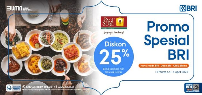 Promo BRI di Pagi Sore