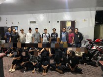 18 Pesilat Gresik Diamankan Buntut Ricuh Usai Bagi-bagi Takjil