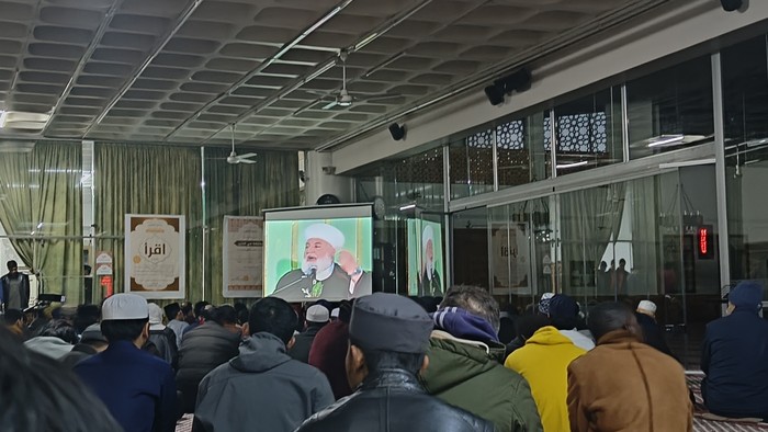 Suasana Dars bada sahur di Suriah