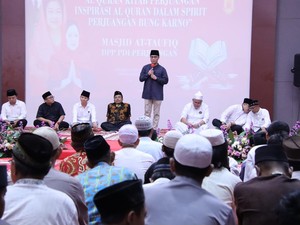 Peringati Nuzulul Quran, Basarah Beberkan Legacy Keislaman Bung Karno