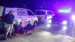 Ambulans Bersiaga di Sekitar Ledakan Gudang Peluru