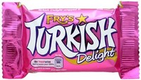 Frys Turkish Delights tidak berasal dari Turki, lho! Camilan kemasan yang ini diproduksi oleh sebuah perusahaan asal Inggris yang beroperasi sejak 1914. Foto: Oldest.org