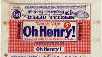 Menjadi camilan khas Kanada, ada cokelat bernama Oh Henry! dengan kemasannya yang ikonik. Diproduksi pada 1920 cokelat ini seolah menjadi oleh-oleh yang khas ketika berkunjung ke Kanada. Foto: Oldest.org