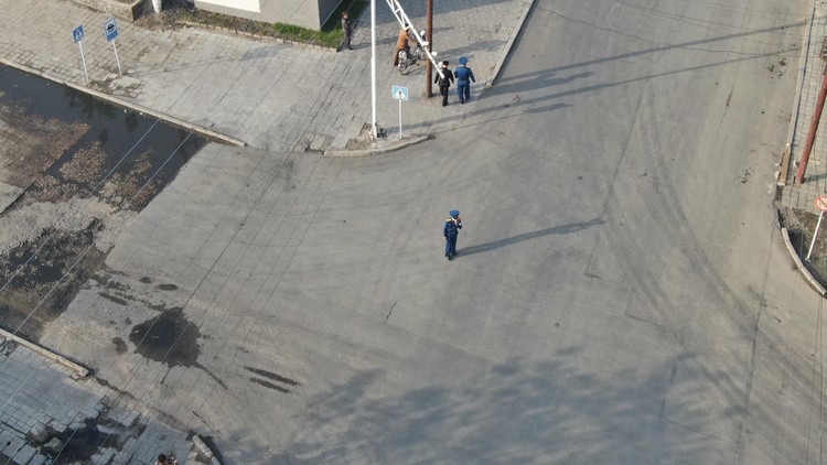 Foto Korea Utara dipotret pakai drone Foto Korea Utara dipotret pakai drone