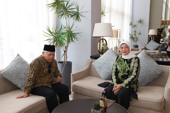 Ida Fauziyah dan Dubes RI untuk Saudi