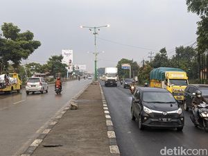 Perbaikan Imbas Banjir Kelar, Pantura Karanganyar Demak Sudah Normal