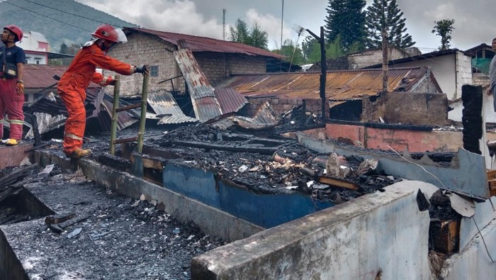 Kebakaran di Cianjur.