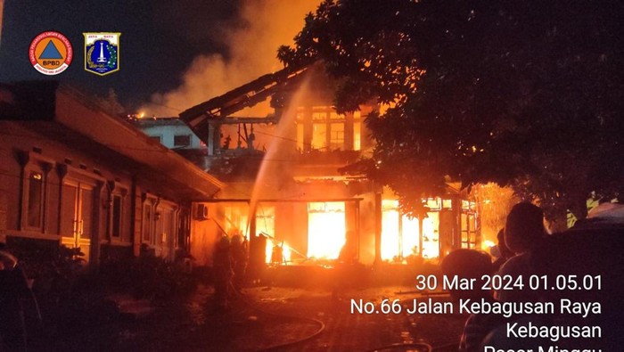 Kebakaran di kebagusan Jaksel