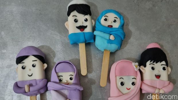 Lucunya Popscicle Cake Karakter 3D Bernuansa Ramadan