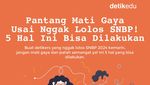 Pantang Mati Gaya Usai Nggak Lolos SNBP 2024! 5 Hal Ini Bisa Dilakukan