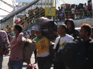 Puluhan Kapal Siaga Antisipasi Lonjakan Pemudik di Pelabuhan Tanjung Perak