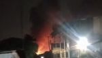 Potret Kebakaran Gudang Bahan Peledak di Perbatasan Bogor-Bekasi