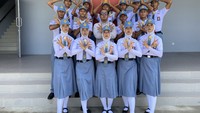 SMA Unggulan CT ARSA Foundation Sukoharjo yang telah mempertahankan posisi juara selama empat tahun berturut-turut, menunjukkan konsistensi dan dedikasi siswa dan tim pelatih. Foto: (Dok SMA Unggulan CT Arsa Sukoharjo)