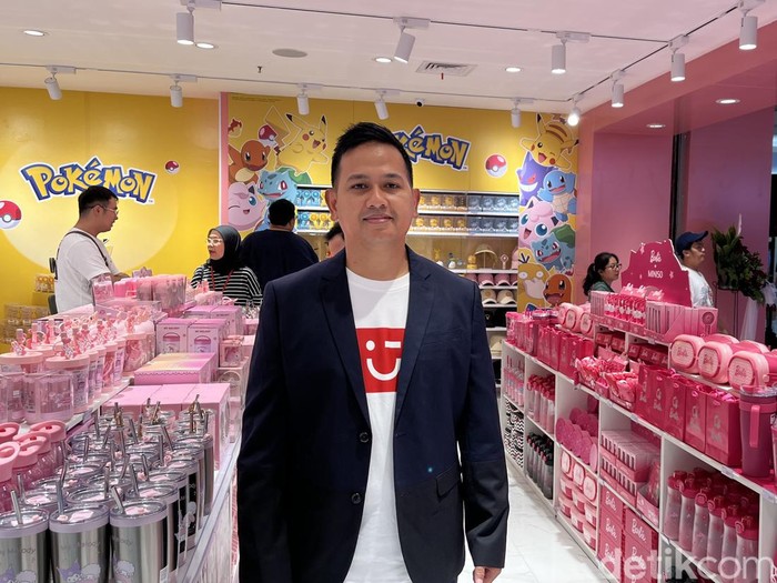 Toko pertama Transmart Kota Kasablanka yang berkolaborasi bersama Miniso.