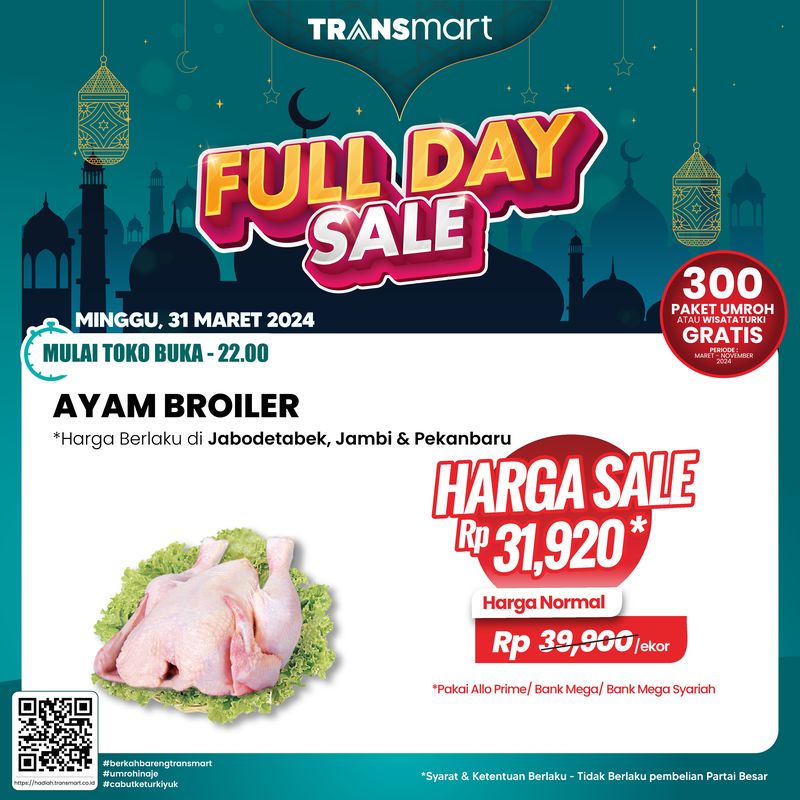 Transmart full day sale