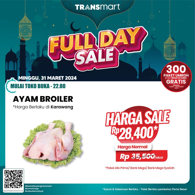 Transmart full day sale