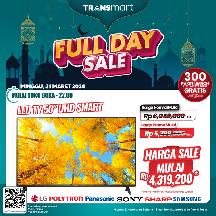 Transmart full day sale