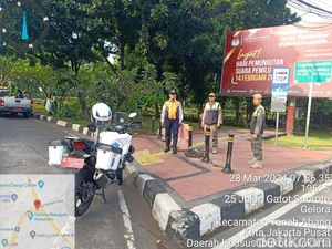 Viral Pungli di Trotoar Jakarta untuk Pemotor, Dishub Bertindak
