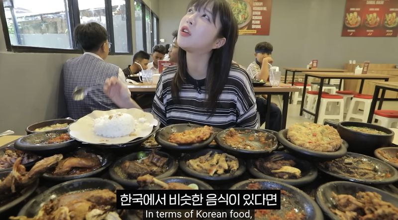 Tzuyang mukbang di Indonesia